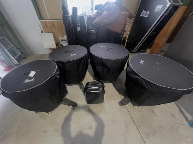 ヨビニオンマルル ティンパニ=シンバリー 4枚セット Pearl パール シンフォニック ティンパニー4台セット 55G Series SET S